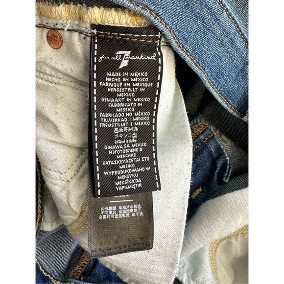 7 For All Mankind Skinny High Waist Ankle Jeans 31 - Picture 6 of 6